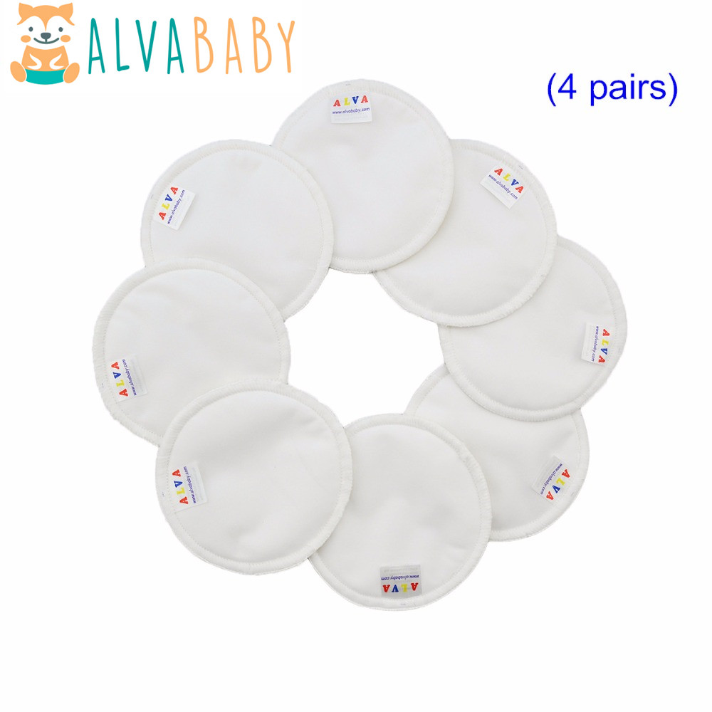 Baby Food Pouches Reusable - (8 teile/los) Alvababy Wiederverwendbare Stilleinlage Wiederverwendbare