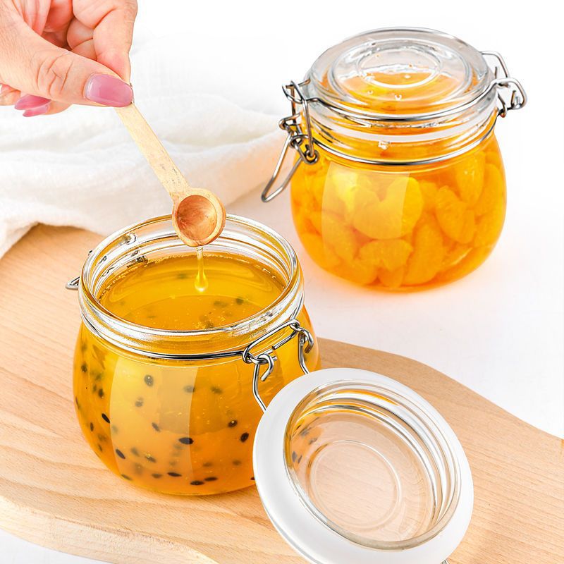 Baby Food Glass Containers - Lebensmittelechtes Glas-Aufbewahrungsglas, Mini-Behälter für Süßigkeiten und