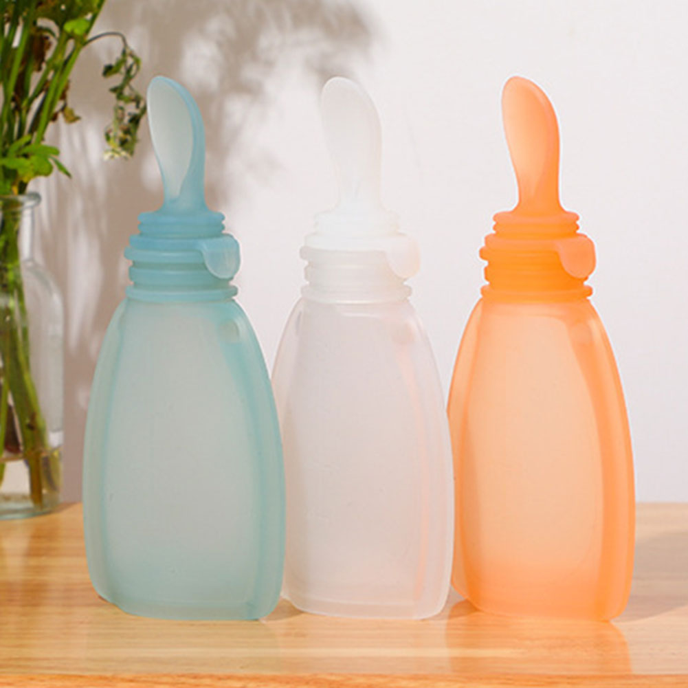 Baby Food Pouches Reusable - Wiederverwendbare Babynahrungsbeutel, nicht BPA, 120 ml,
