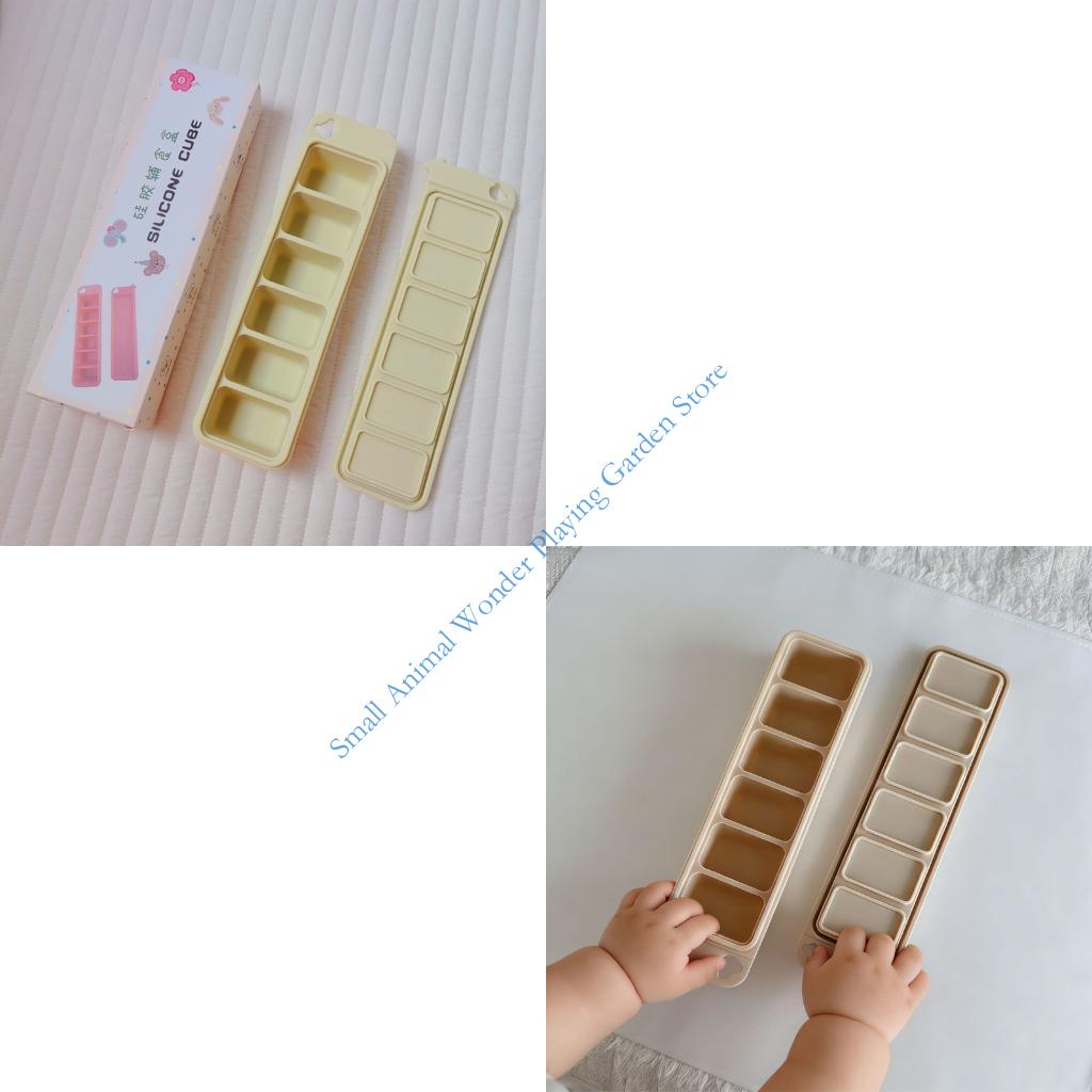 Freezer Tray Baby - Silikon-Babynahrungs-Gefriertablett mit 30 perfekter Portionsbehälter, Babymahlzeiten-Organizer