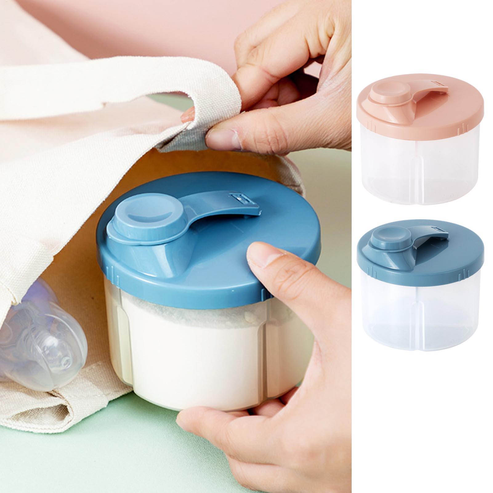 Snack Container Travel - 9,4 x 6 cm tragbarer Milchpulverbehälter,
