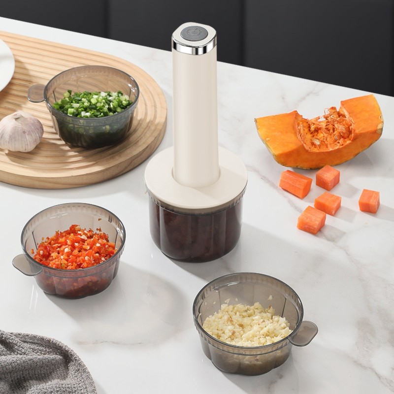 Baby Food Meat - A07R Tragbarer Kabelloser Fleischzerkleinerer 1L, Multifunktionaler
