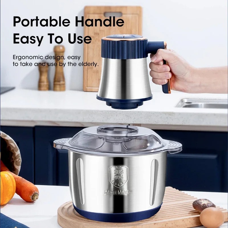 Baby Food Meat - 5L Elektrische Fleischmühle mit Großer Kapazität
