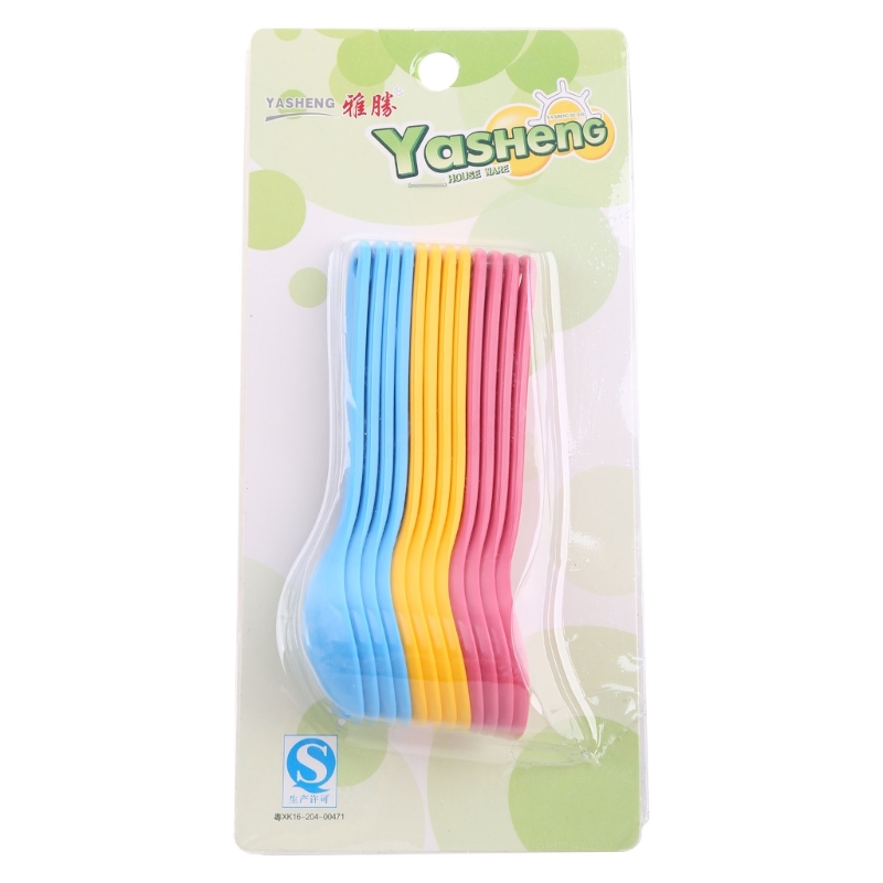 Baby Food Utensils - 12Pcs Baby Fütterung Löffel Sicher Kunststoff