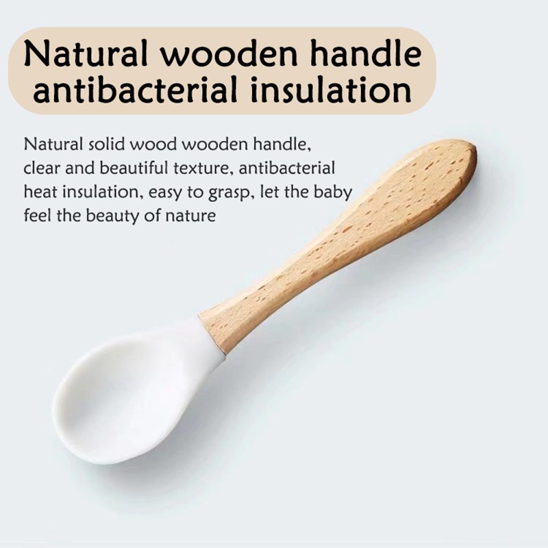 Baby Holz löffel Silikon Holz  – Baby Food Organic Bewertung und Preis