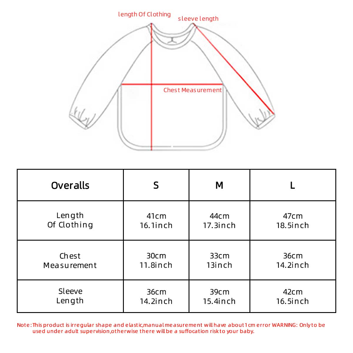 Kinder Baby Langarm PU Lätzche – Bib Long Sleeve Bewertung und Preis