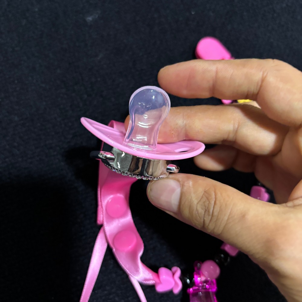 Personalisiertes Schnullerclip – Baby Food Name Bewertung und Preis
