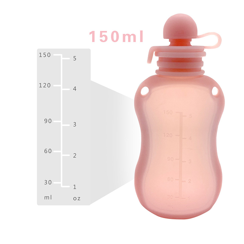 150 ml praktischer Milch-Aufbe – Baby Food Pouches Reusable Bewertung und Preis