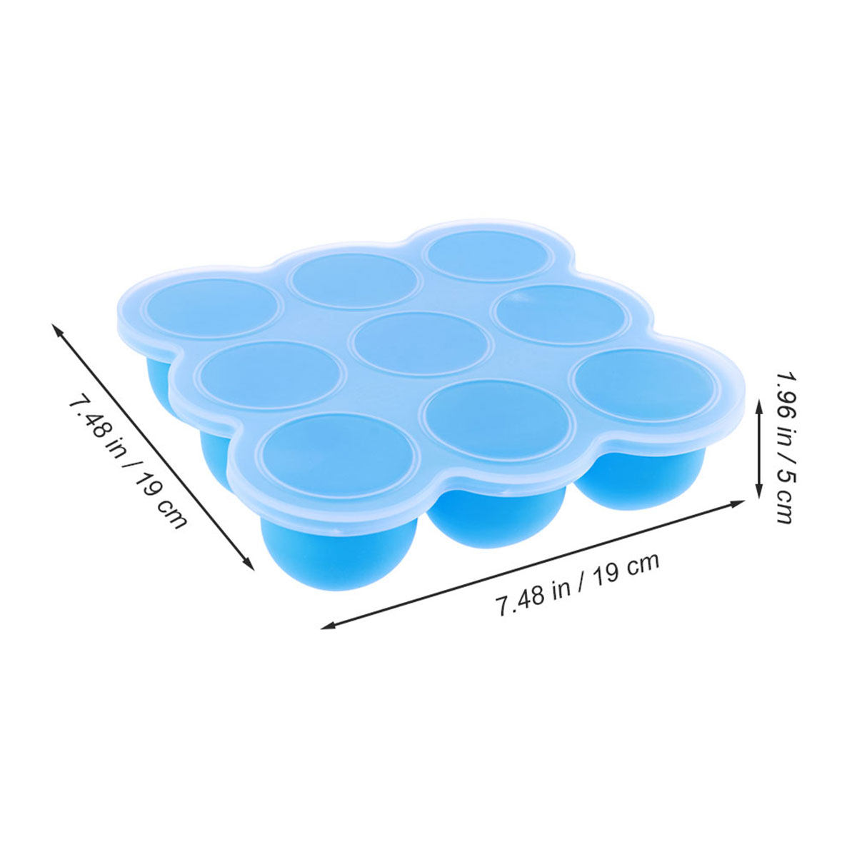 9-Fächer-Baby-Nahrungbehälter  – Freezer Tray Baby Bewertung und Preis
