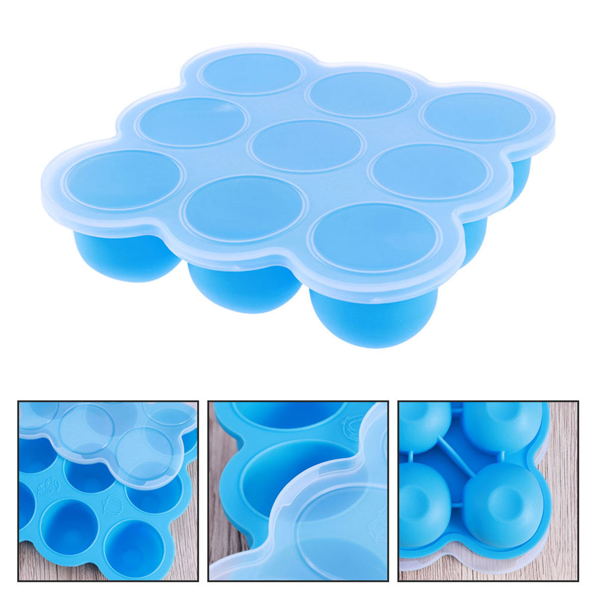 9-Fächer-Baby-Nahrungbehälter  – Freezer Tray Baby Bewertung und Preis