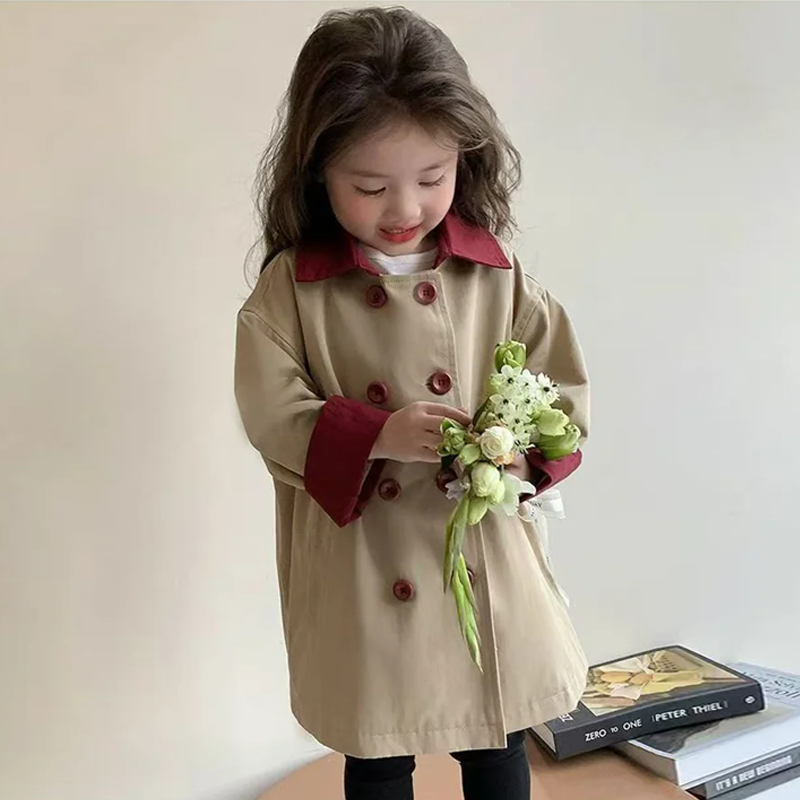 Frühling Mädchen Graben Mantel – Bib Long Sleeve Bewertung und Preis