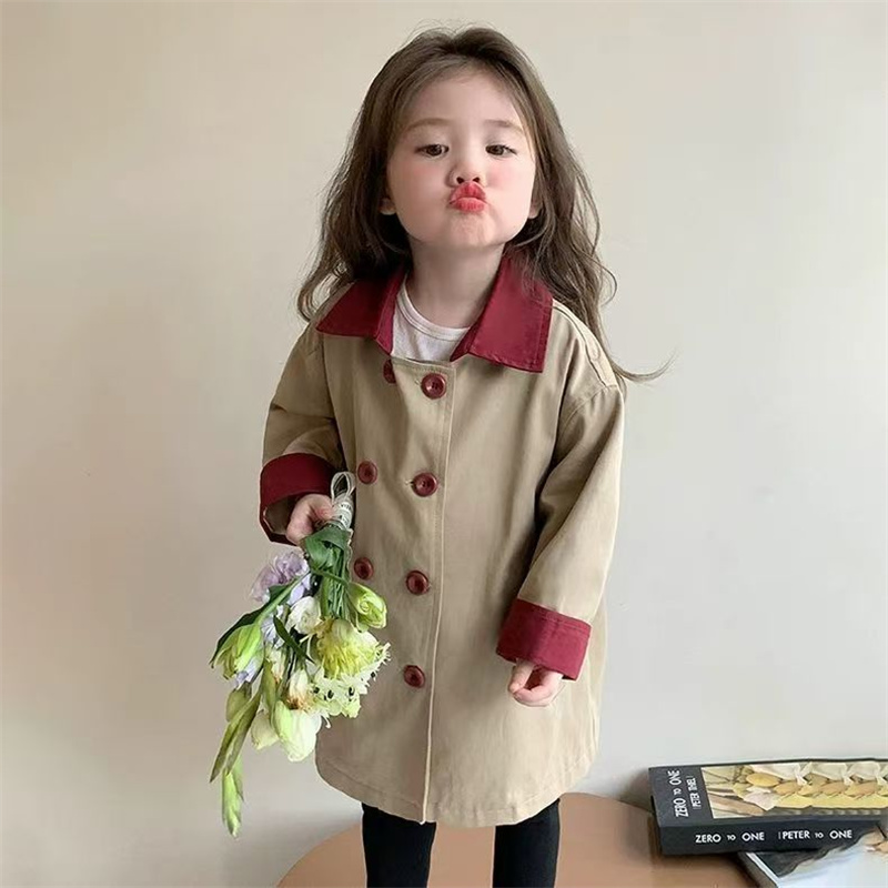 Frühling Mädchen Graben Mantel – Bib Long Sleeve Bewertung und Preis