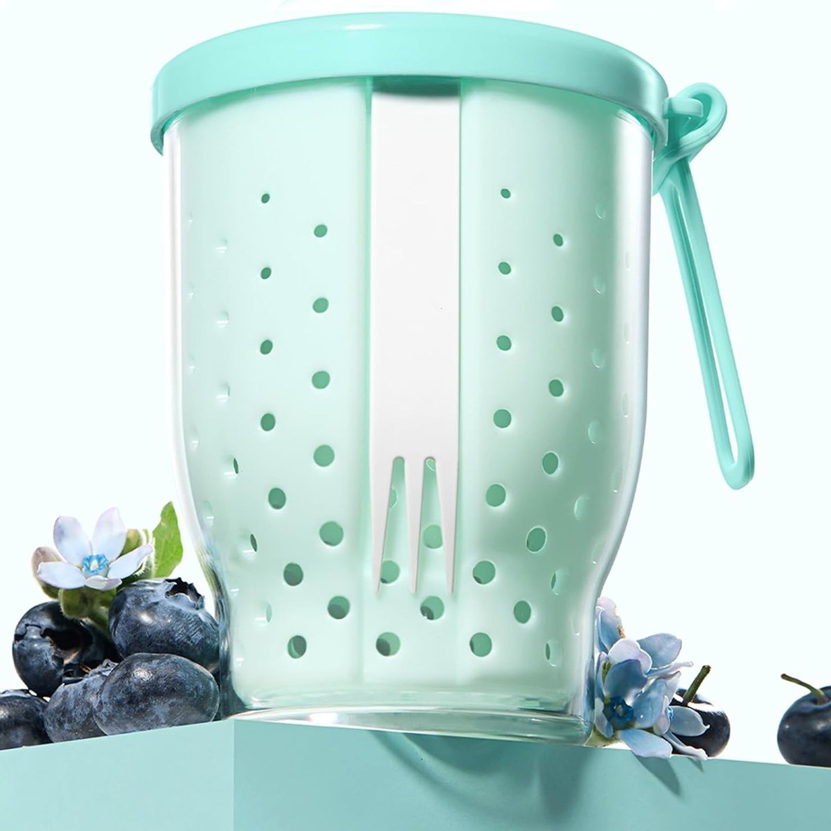 25-Unzen-Reise-Obstbecher für  – Snack Container Travel Bewertung und Preis