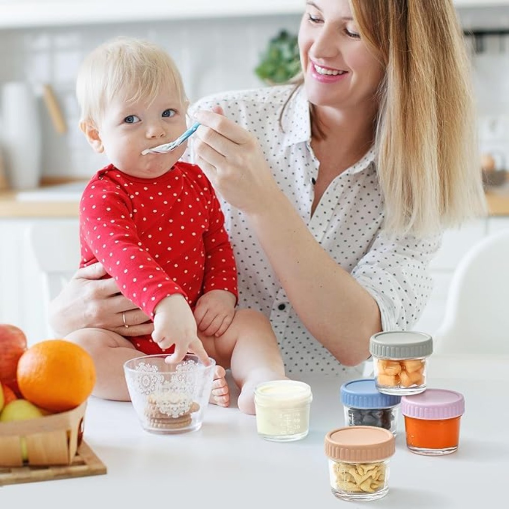 6 Stück Einmachglas aus Glas,  – Baby Food Glass Containers Bewertung und Preis