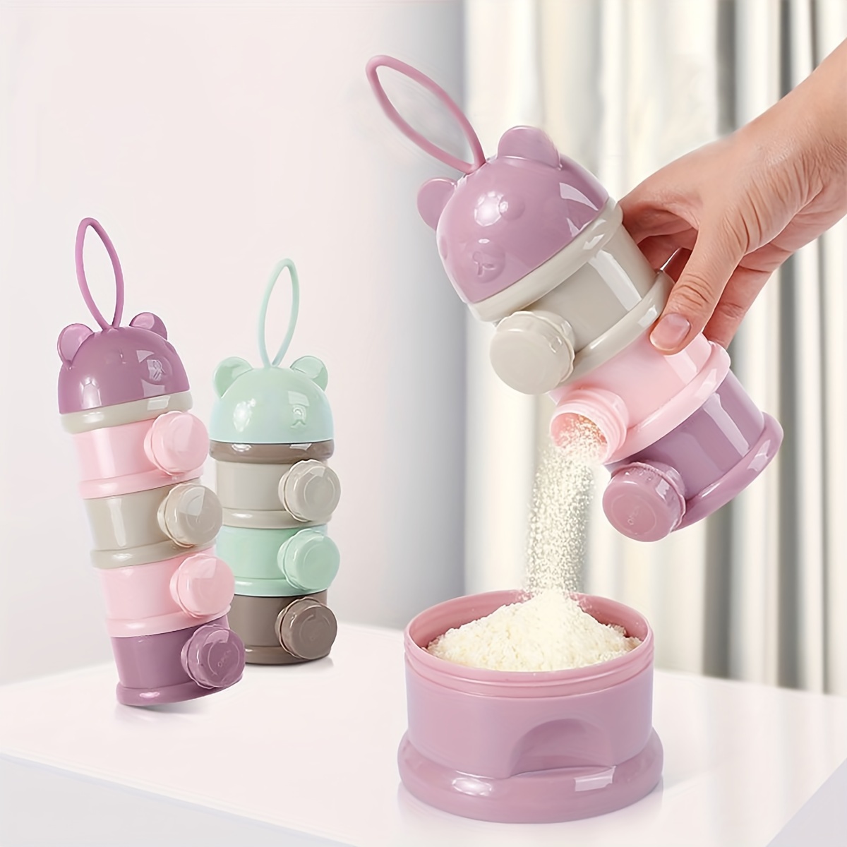 Baby-Milchpulverbehälter mit g – Snack Container Travel Bewertung und Preis