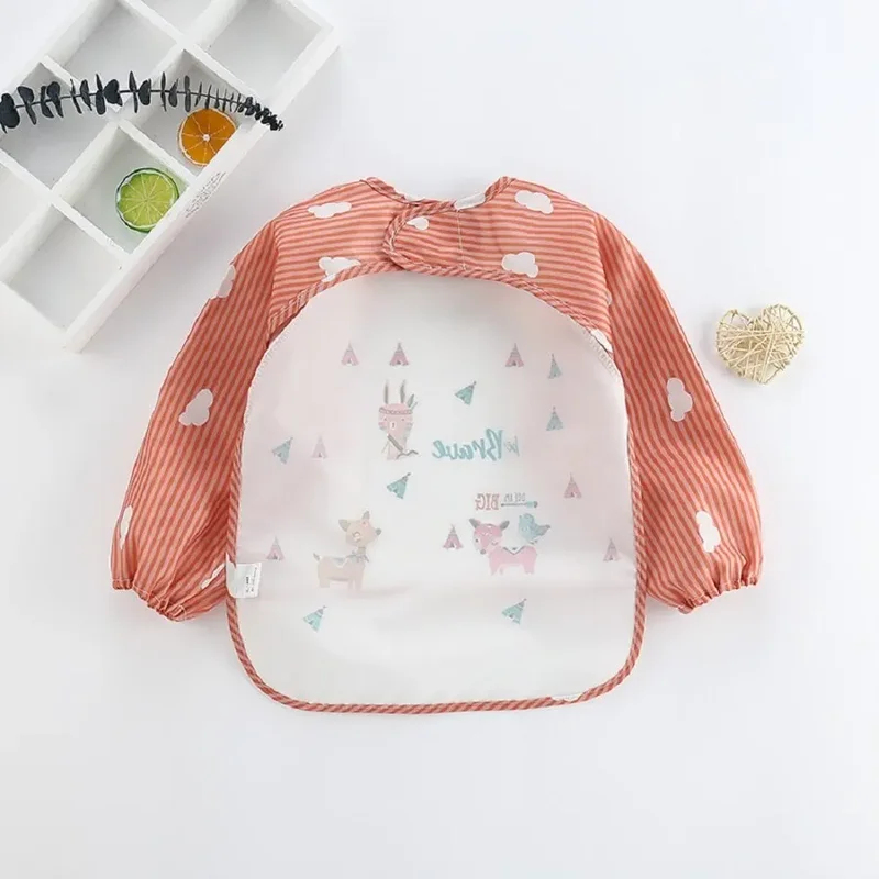 1/2 Stück Baby Langarm-Schürze – Bib Long Sleeve Bewertung und Preis