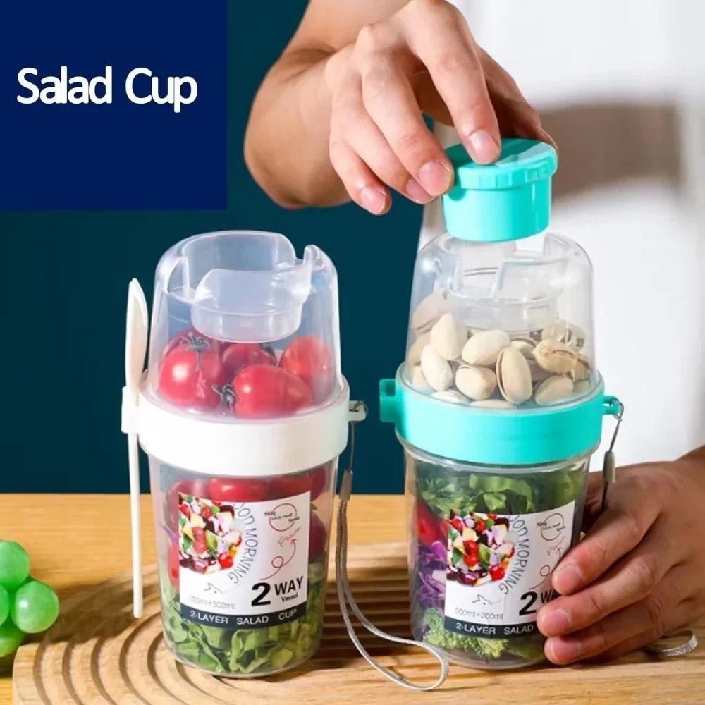 Tragbare Salat Tasse Frühstück – Snack Container Travel Bewertung und Preis