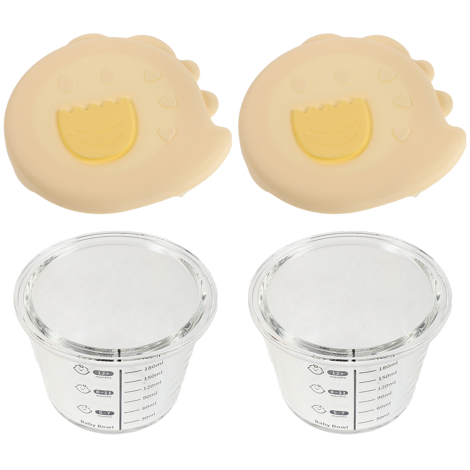 2 Stück Glas-Baby-Nahrungsaufb – Baby Food Glass Containers Bewertung und Preis