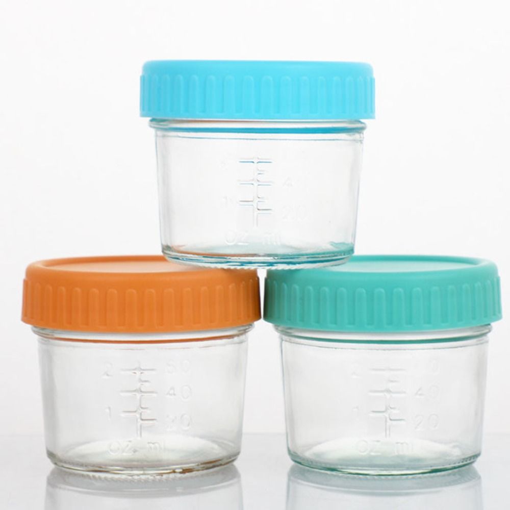 6 Stück Mehrzweck-Glas-Babynah – Baby Food Glass Containers Bewertung und Preis