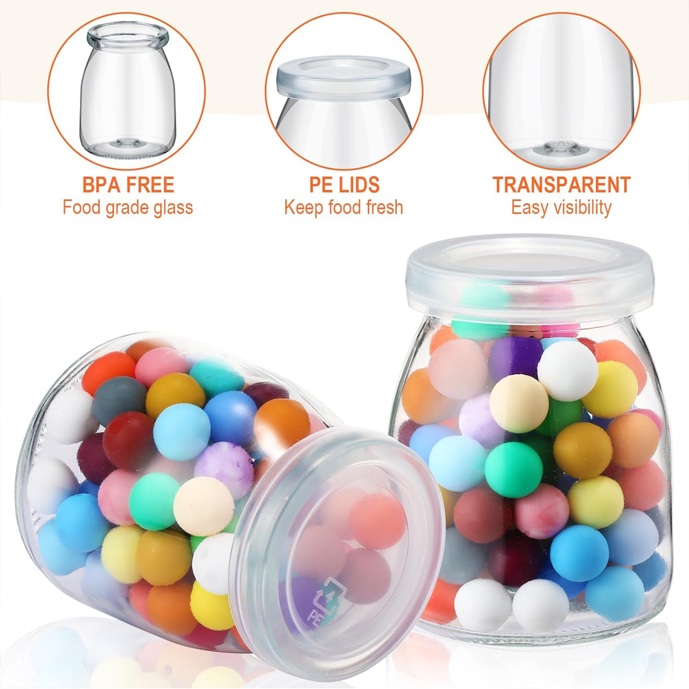 10 Stück 4 oz Klare Joghurtglä – Baby Food Jars Glass Bewertung und Preis
