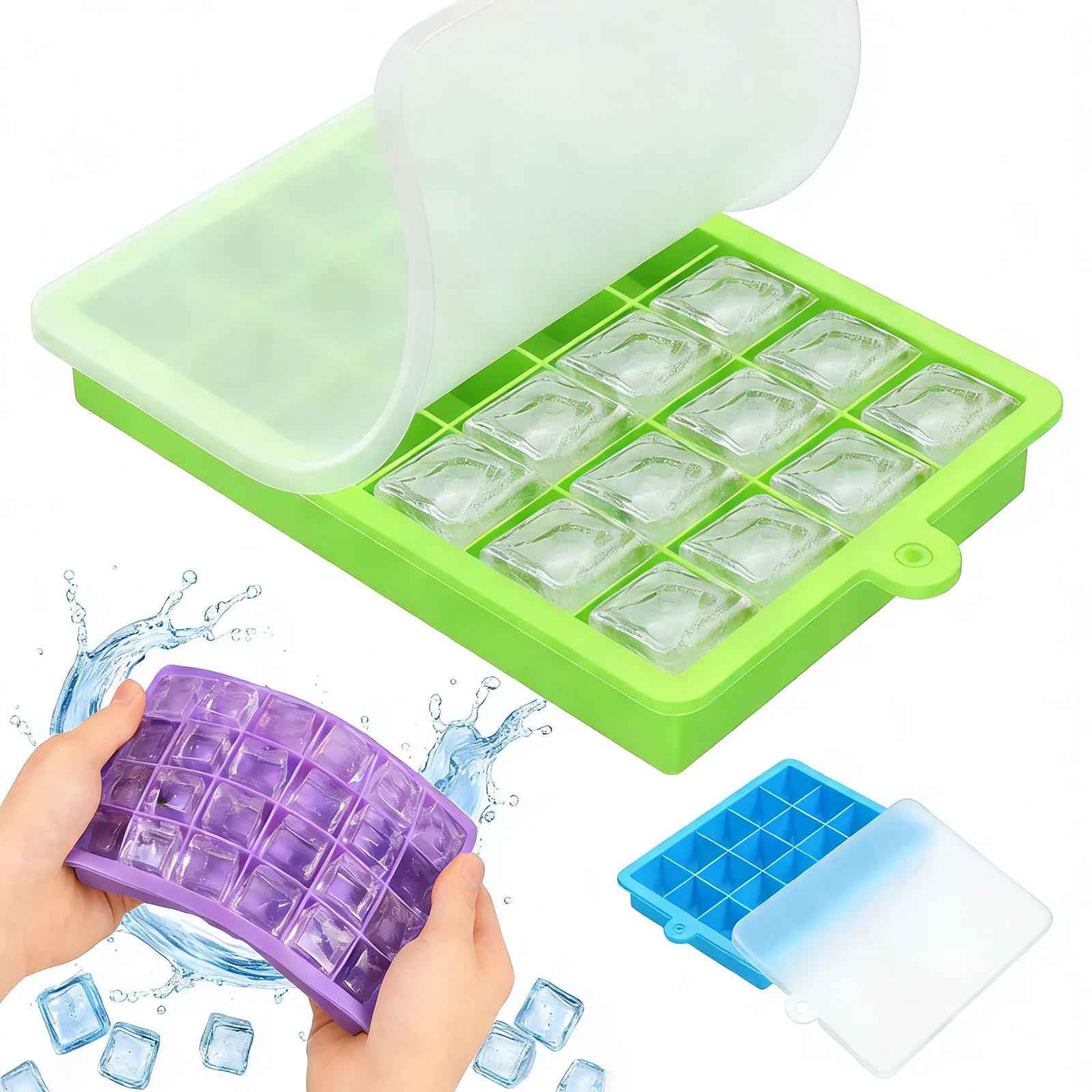 Silikon-Eiswürfelform, leicht  – Freezer Tray Baby Bewertung und Preis