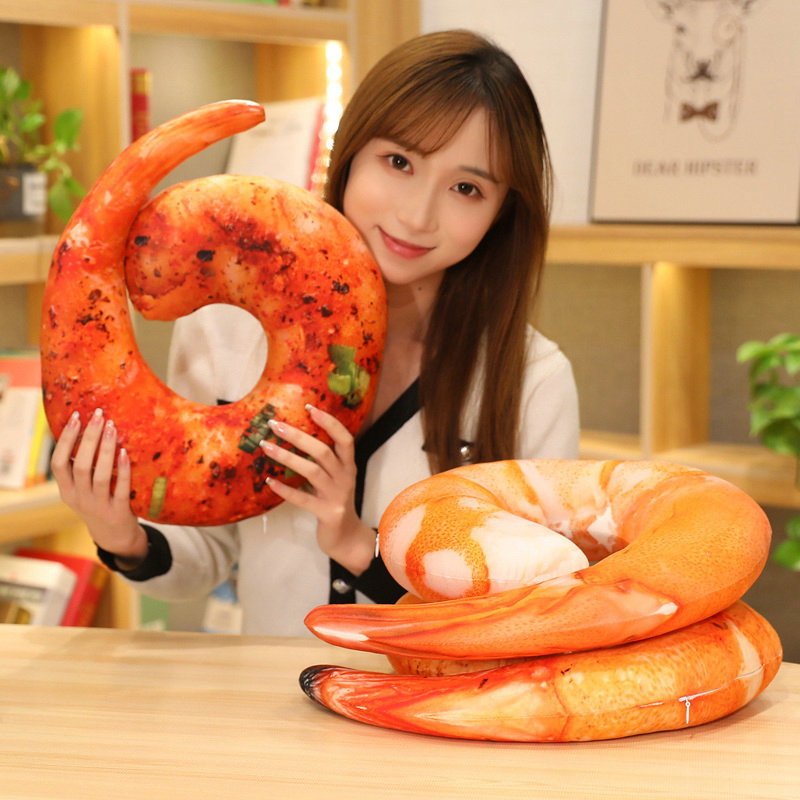 40 cm Cartoon Garnelen Tier Ki – Baby Food Shrimp Bewertung und Preis
