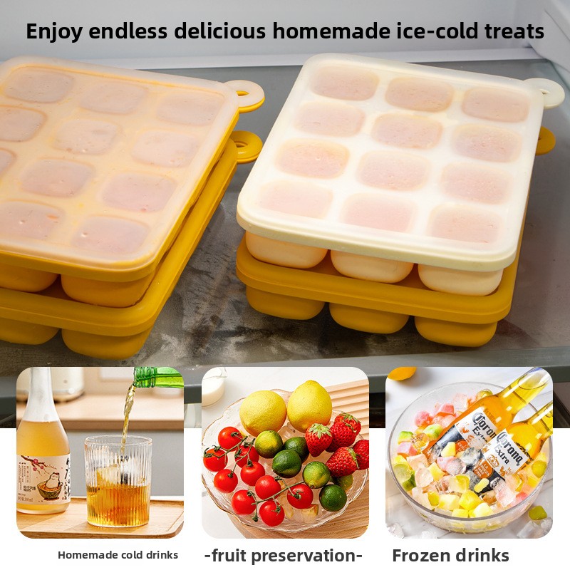 Platin-Silikon Baby-Nahrungsmi – Freezer Tray Baby Bewertung und Preis