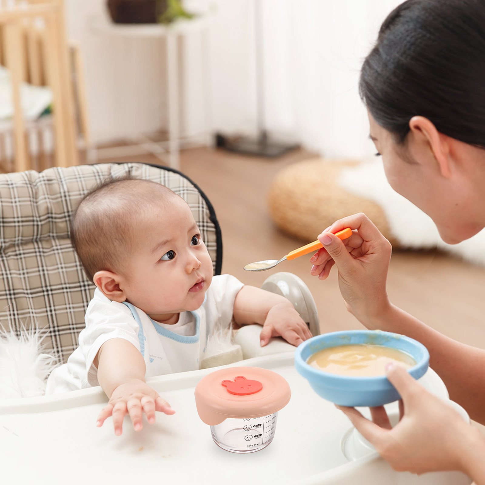 2 Stück Babynahrungsbehälter a – Baby Food Glass Containers Bewertung und Preis