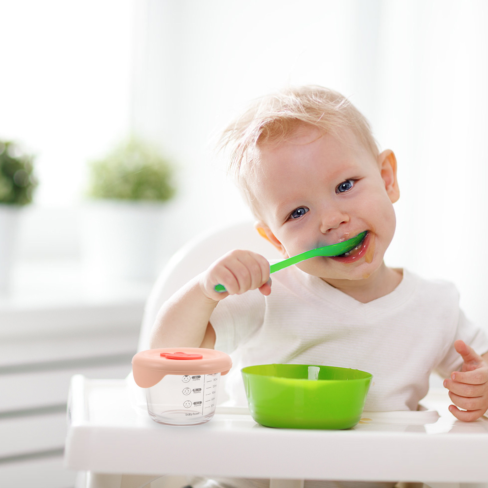 2 Stück Babynahrungsbehälter a – Baby Food Glass Containers Bewertung und Preis