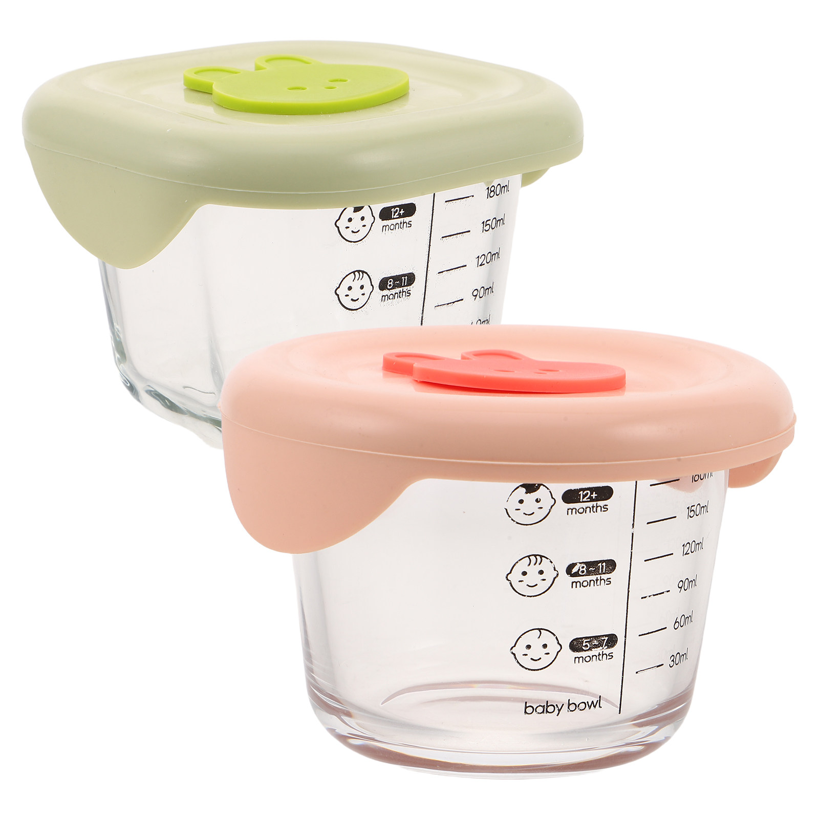 2 Stück Babynahrungsbehälter a – Baby Food Glass Containers Bewertung und Preis