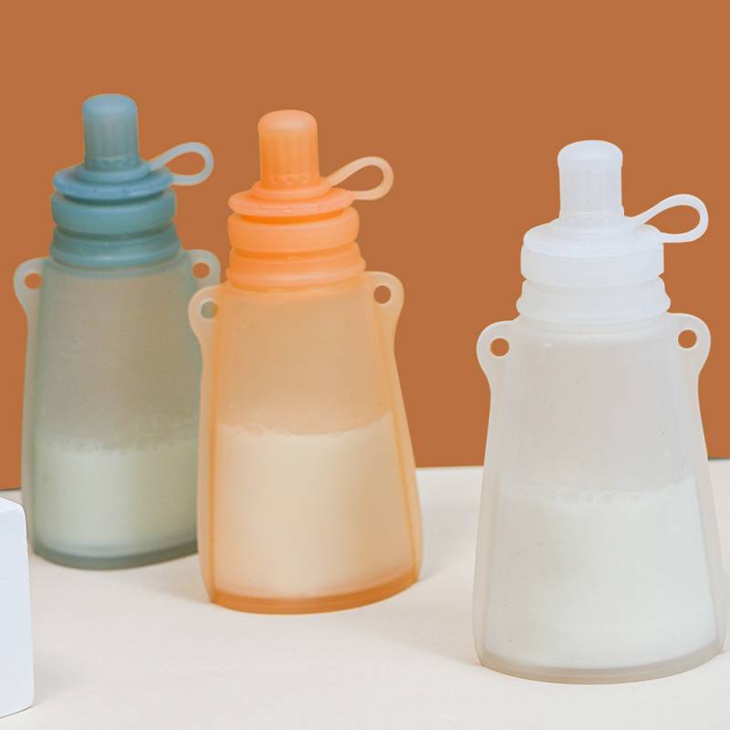 Tragbarer Milchaufbewahrungsbe – Baby Food Pouches Reusable Bewertung und Preis