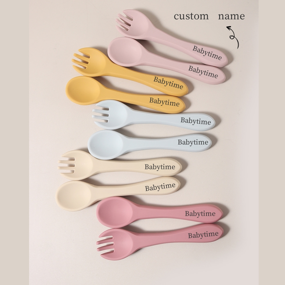 Personalisiertes Set: 1 Paar S – Baby Food Utensils Bewertung und Preis