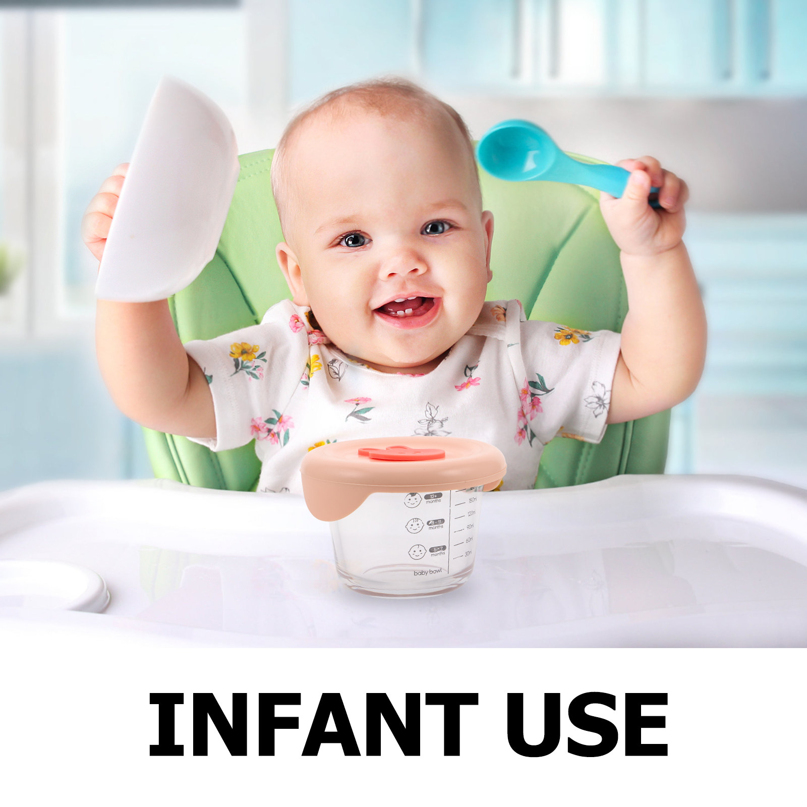 2 Stück Baby-Nahrungsaufbewahr – Baby Food Glass Containers Bewertung und Preis