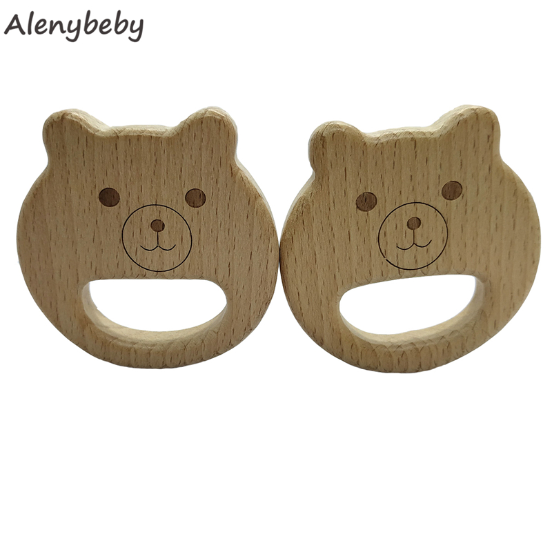 Natürliche Holz Beißring Bär f – Baby Food Organic Bewertung und Preis