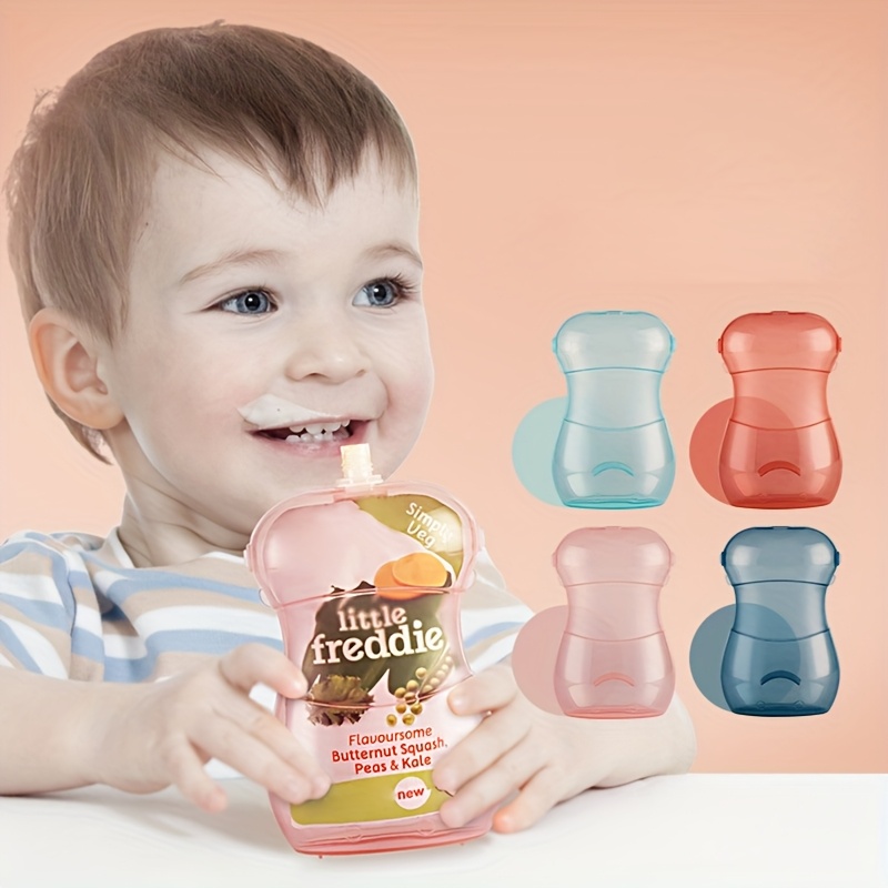 Quetschsicherer Lebensmittelbe – Baby Food Pouches Reusable Bewertung und Preis
