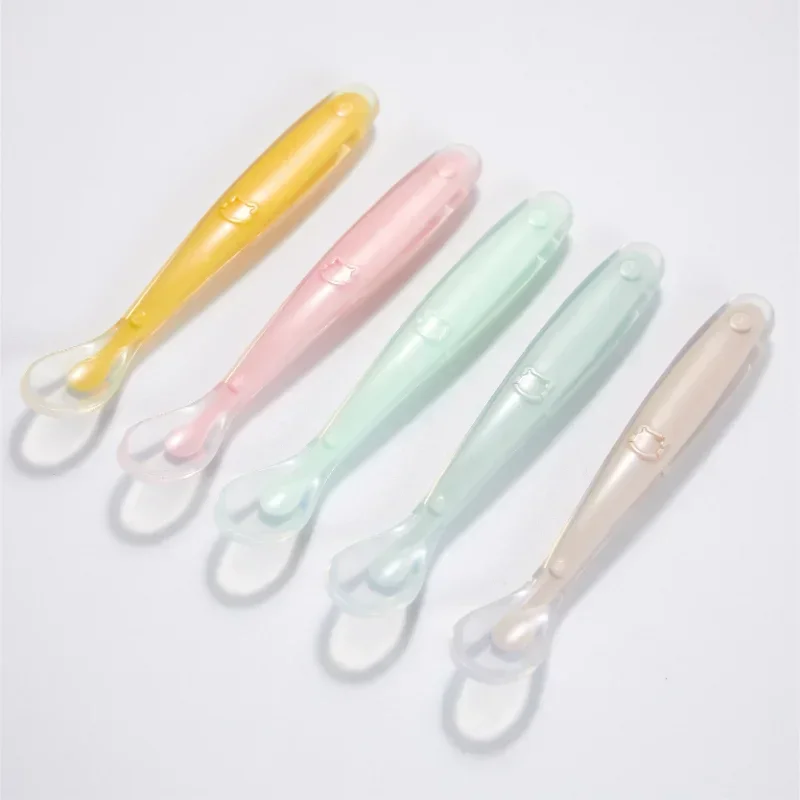 Weicher Silikon-Babylöffel für – Baby Food Utensils Bewertung und Preis