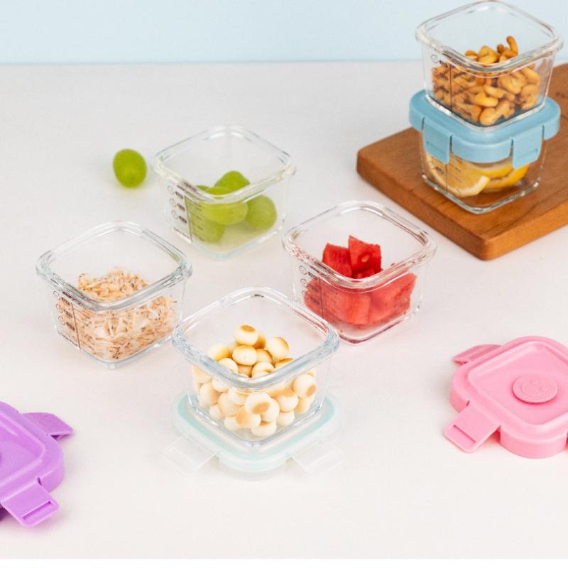 Hitzebeständige Aufbewahrungsb – Baby Food Glass Containers Bewertung und Preis