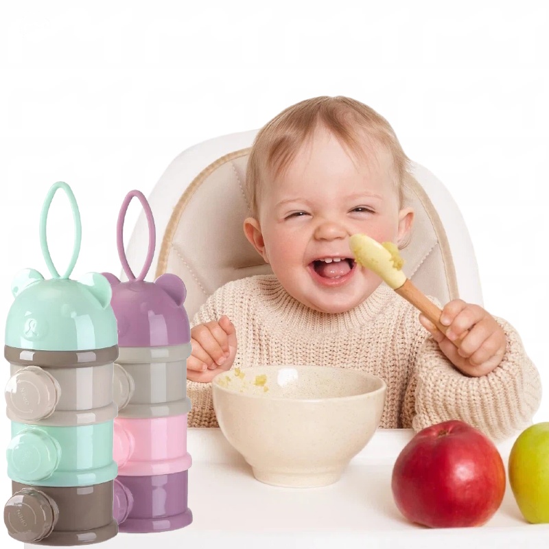 3/4-lagige tragbare Baby-Nahru – Snack Container Travel Bewertung und Preis