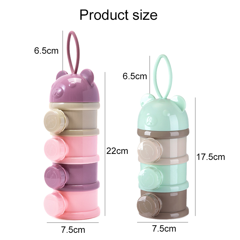 3/4-lagige tragbare Baby-Nahru – Snack Container Travel Bewertung und Preis