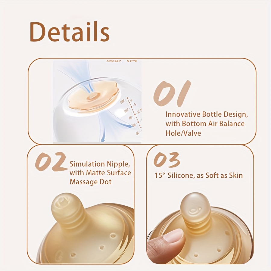 Glas-Babyflasche mit Weitem Ha – Baby Food Glass Containers Bewertung und Preis