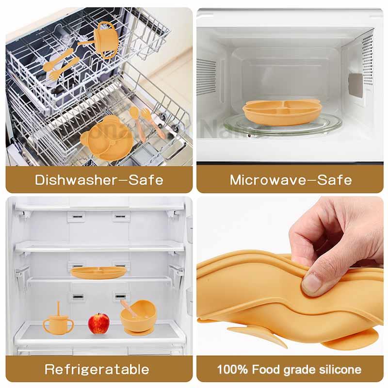Fütterung Set Silikon Für Baby – Baby Food Utensils Bewertung und Preis